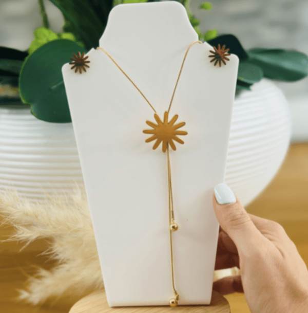 Juego Aretes y Collar WA76